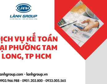 Dịch vụ kế toán trọn gói tại phường Tam Long, TP. HCM