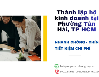 Dịch Vụ Thành Lập Hộ Kinh Doanh Tại Phường Tân Hải, TP HCM