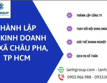 Dịch Vụ Thành Lập Hộ Kinh Doanh Tại Xã Châu Pha, TP HCM