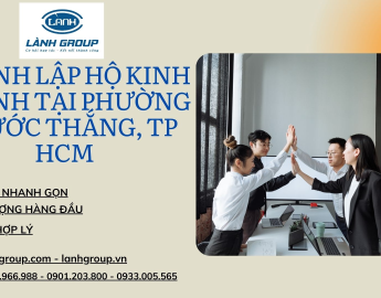 Dịch Vụ Thành Lập Hộ Kinh Doanh Tại Phường Phước Thắng, TP HCM 