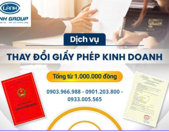 Dịch Vụ Thay Đổi Giấy Phép ĐKKD Tại Phường Tân Thành, TP HCM