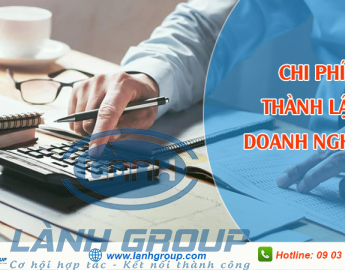 Các khoản chi phí thành lập doanh nghiệp hạch toán vào đâu?